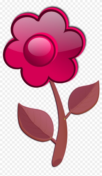 Free Flower A2 - Cartoon Pink Flower