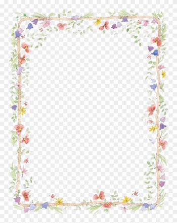 Free Flower Borders For Word Document