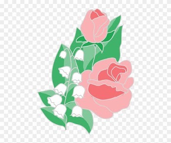 Free Flower Clipart Roses Lilies Of The Valley - Words To Say Thank You