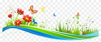 Free - Flowers And Butterflies Clip Art