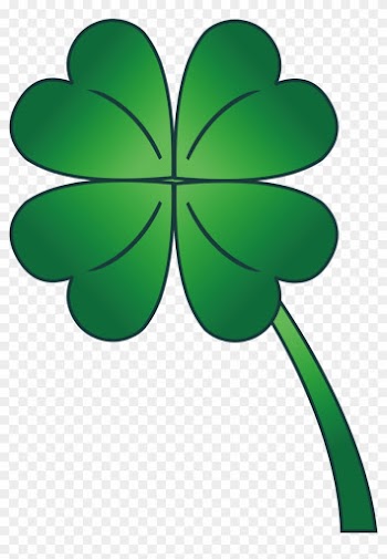 Free Four Leaf Clover Border Png - Four Leaf Clover Clip Art