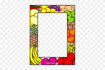 Free Fruit Border Clip Art - Fruit Borders Clip Art