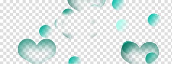 FREE, green heart artwork transparent background PNG clipart