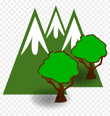 Free Green Mountain Cliparts, Download Free Clip Art, - Tree Clip Art