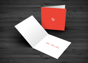 Free Greeting Card MockUp PSD Template 
