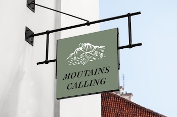 Free Hanging Square Sign Mockup