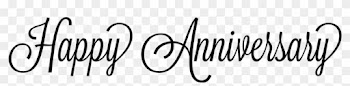 Free Happy Anniversary Free Clip Art Clipart Image - Happy Anniversary Word Art