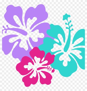 Free Hawaiian Clip Art Hawaiian Clip Art Borders Clipart - Hawaii Flower