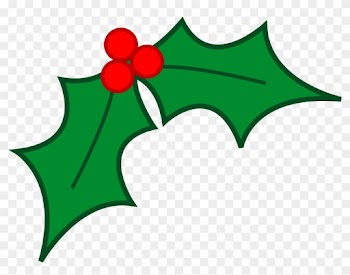 Free Holly Clipart - Christmas Holly Leaves