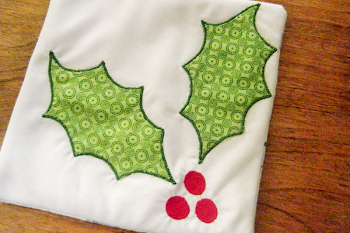 Free Holly with Berries | Applique Embroidery Crafter File - Free ...