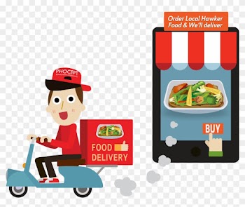 Free Home Delivery Png Clipart Images - Delivery Food