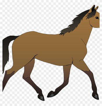 Free Horse Clipart Running Horse Clip Art At Clker - Horse Cartoon