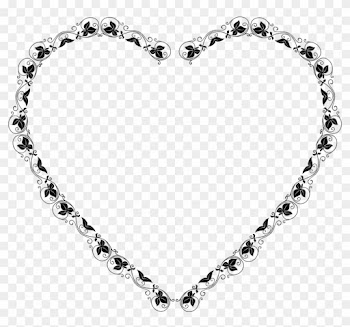 Free Image On Pixabay - Border Frame Black And White Love