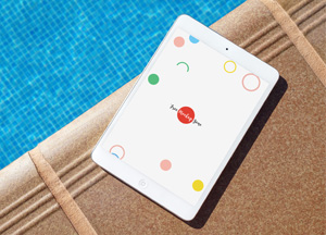 Free iPad PSD Mockup Template 