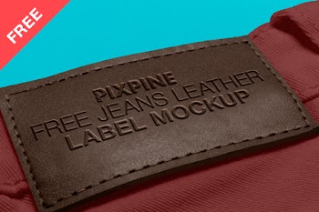 Free Jeans Leather Label Mockup free pixpine free jeans leather label mockup 