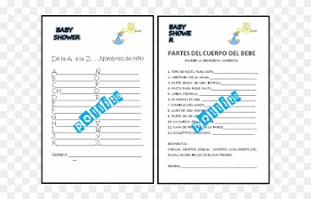 Free Juegos Para Baby Shower Con Respuestas - Juegos Para Baby Shower