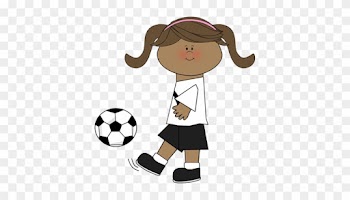 Free Kickball Cliparts - Clip Art Soccer Player