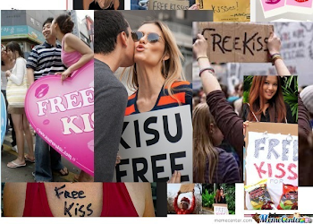 Free Kiss ;) by the_master - Meme Center