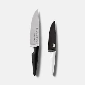 Free Kitchen Knife Mockup