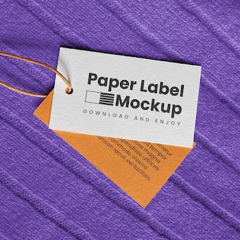 Free Label on Blouse Mockups