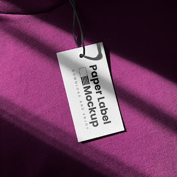 Free Label on Hoodie Mockup
