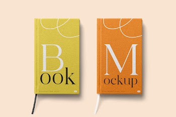 Free Lying Notebook Mockups