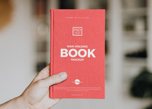 Free Man Holding Book Mockup psd man holding ok mockup 