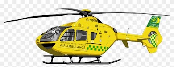 Free Medical Helicopter Cartoon - Ambulance Helicopter Png