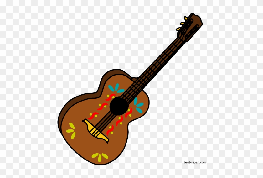 Free Mexican Guitar Clip Art - Guitar