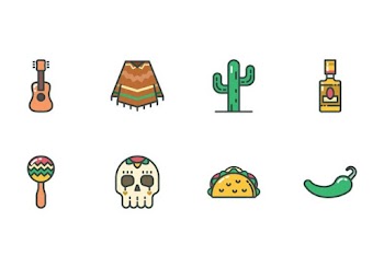 Free Mexico Icon Set