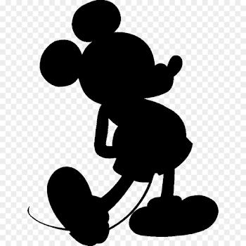 Free Mickey Mouse Silhouette Transparent Background, Download Free ...