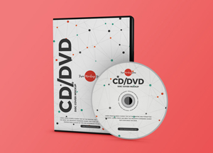 Free Modern CD / DVD Disc Cover Mockup PSD 2018 .cd/dvd cd/dvd 