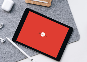Free Modern iPad Mockup PSD 2018 