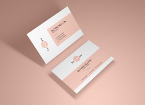 Free Modern Presentation Business Card Mockup PSD utne nelon sut nelson 