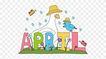 Free Month Clip Art - Clipart For April Calendars