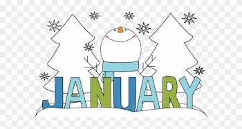 Free Month Clip Art - January Clipart