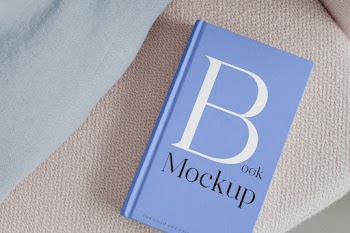 Free Oblong Book Mockup