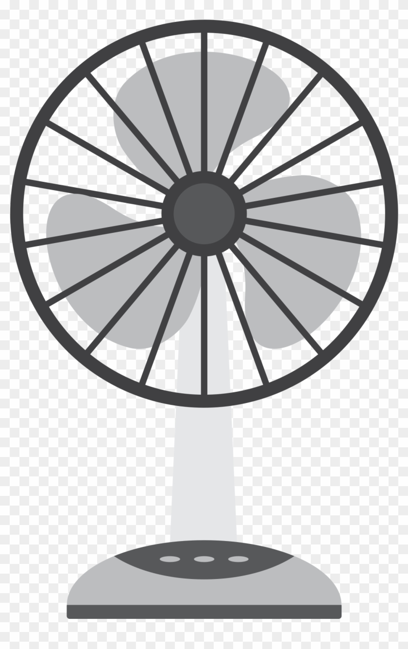 Free Of Electric Fan Vector Clipart - Electric Fan Vector Png