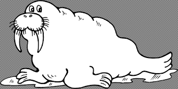 Free of walrus cartoon vector clipart - ClipartPost