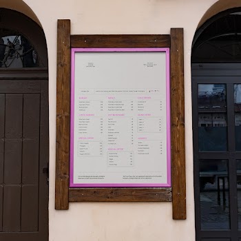 Free Outside Restaurant Menu Mockup
