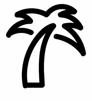Free Palm Tree Icon Png 191098 - Palm Tree Outline Png ...