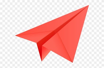 Free Paper Airplane Clipart 4 Clipartbarn - Red Paper Plane Png