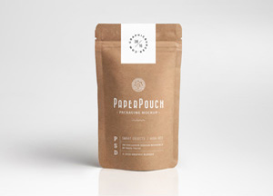 Free Paper Pouch Packaging Mockup padeapouch paci 