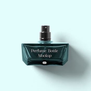 Free Perfume Bottle Mockup
