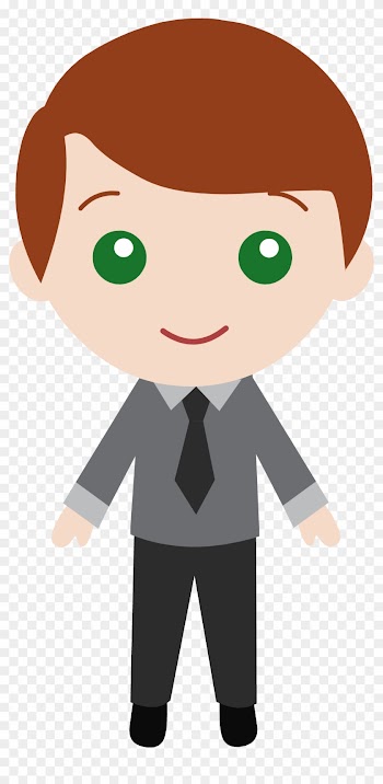 Free Person Clipart Best People Clip Art ⋆ Clipartview - Brown Hair Boy Cartoon