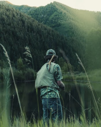 Free person fishing on seaside | Free Photo - rawpixel
