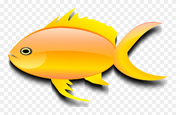Free Pez Dorado - Gold Fish Clip Art - Png Download (#1534770 ...