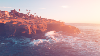 Free photo: Brown Cliff Beside Ocean Under Blue Sky - Seashore, Sea ...