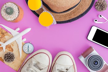 Free Photo of accessories, airplane, background