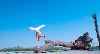 Free Photo of acrobatic, yoga, beach